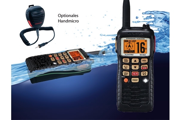 Ruční rádio Standard Horizon HX851 s GPS