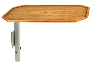 LAGUN - skládací stůl s otočnou deskou, model Rimini / 850 x 500 mm
