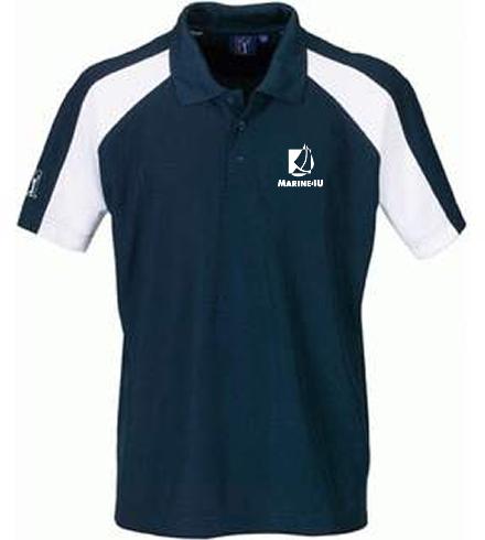 Triko PGA Tour Marine4u - navy/bílé