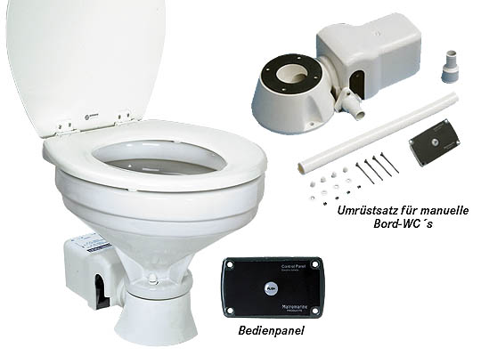 Elektrická toaleta - Standardní velikost / 12V