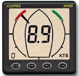 Clipper True Wind display