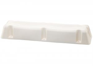 Fender Plastimo rovný / bílý 485 x 120 x 72 mm