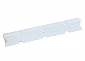 Fender rovný / bílý 1000 x 120 x 70 mm