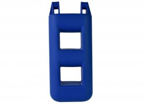 Fender Talamex stupňový / 2 příčky / modrý 550 x 250 x 120 mm