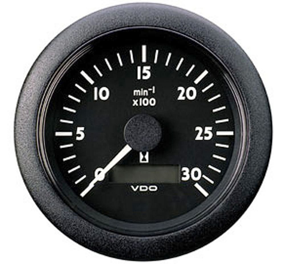 VDO Ocean Line - Tachometer 85mm s motohodinami