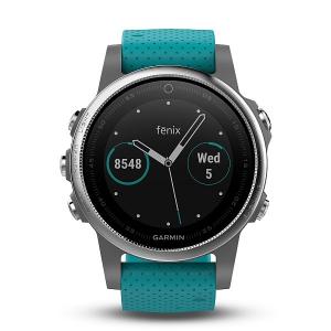 Garmin fenix5S Silver Optic, Blue band