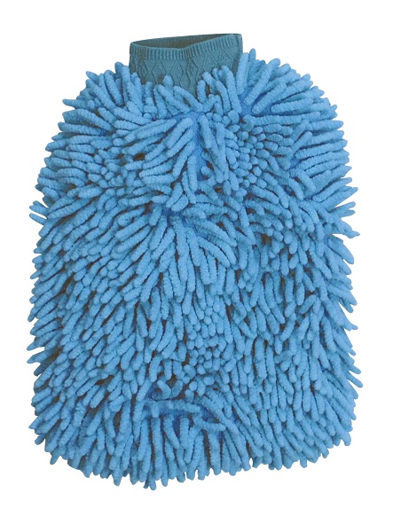 Mycí rukavice z mikrovlákna Reggae (modrá)